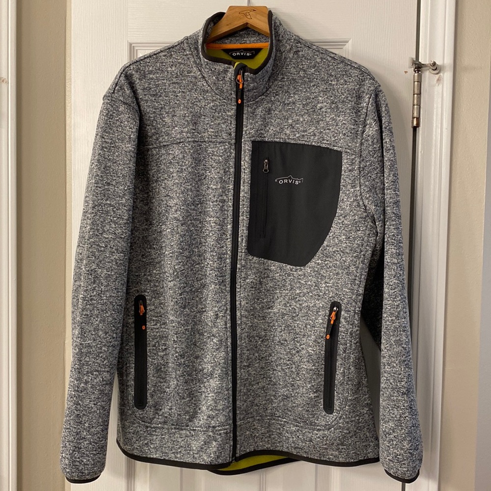 Orvis Windproof Sweater Fleece Jacket